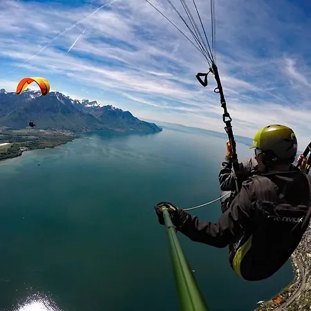 빌라 Sunset House With Gorgeous View Of The 몽트뢰
