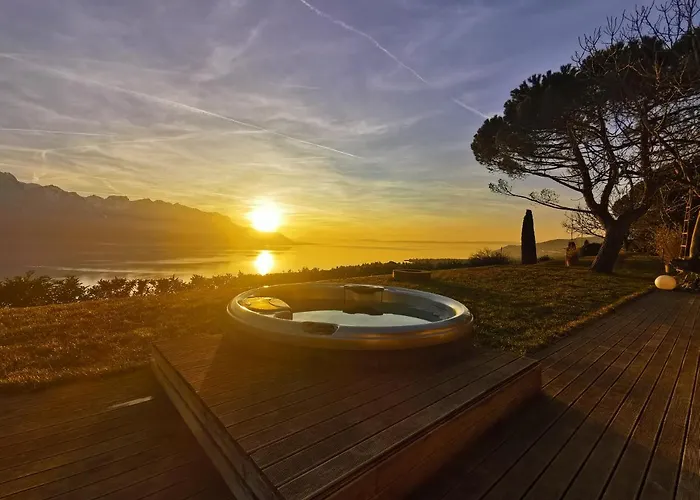 Villa Sunset House With Gorgeous View Of The Montreux