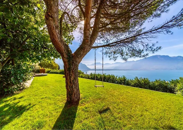 Sunset House With Gorgeous View Of The Βίλα Μοντρέ